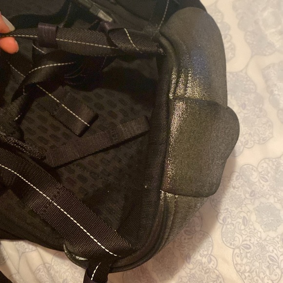 Lululemon Black and Silver Fast and free backpack like new main image 10